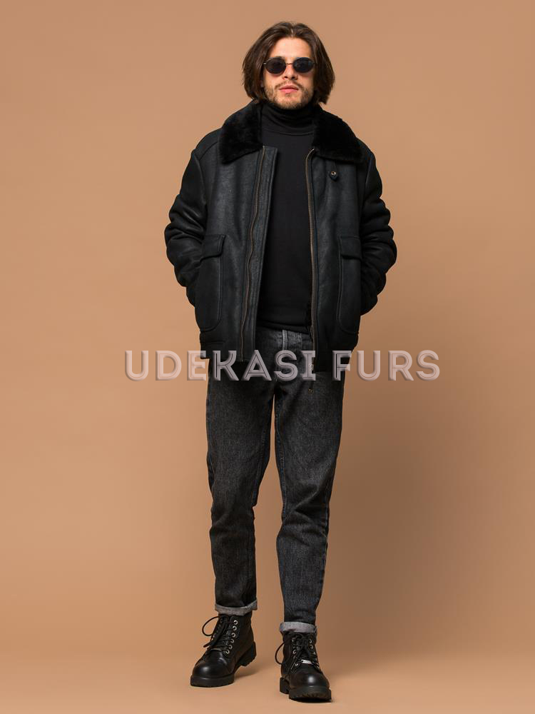 Мужская дубленка 4170-001 | Udekasi Furs  - #1