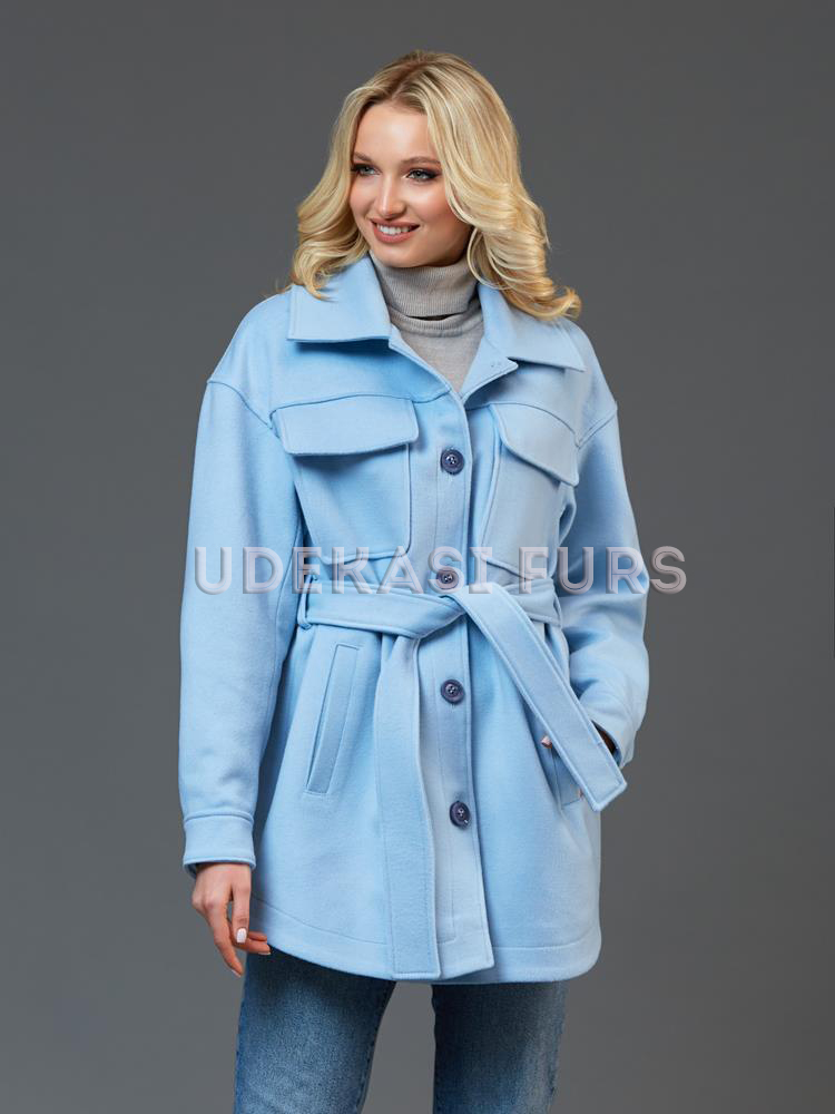 Пальто-рубашка 9075-12 от магазина Udekasi Furs  - #1