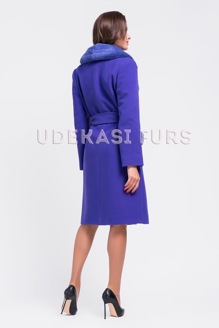 Пальто с мехом норки 9033-02 от магазина Udekasi Furs  - #2